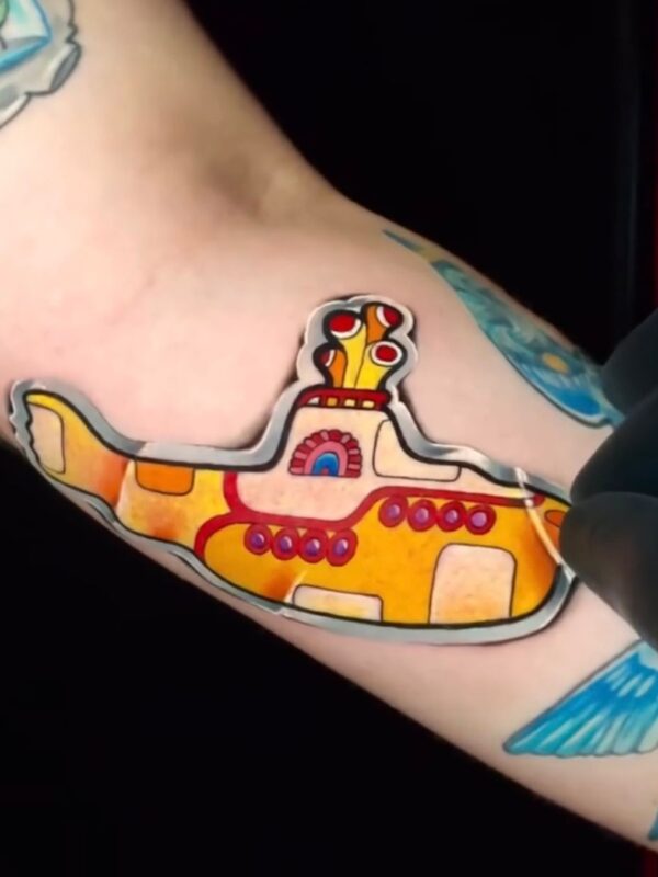 Sticker Tattoo artist florida